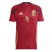 Belgium Leandro Trossard #9 Replica Home Shirt Euro 2024 Short Sleeve